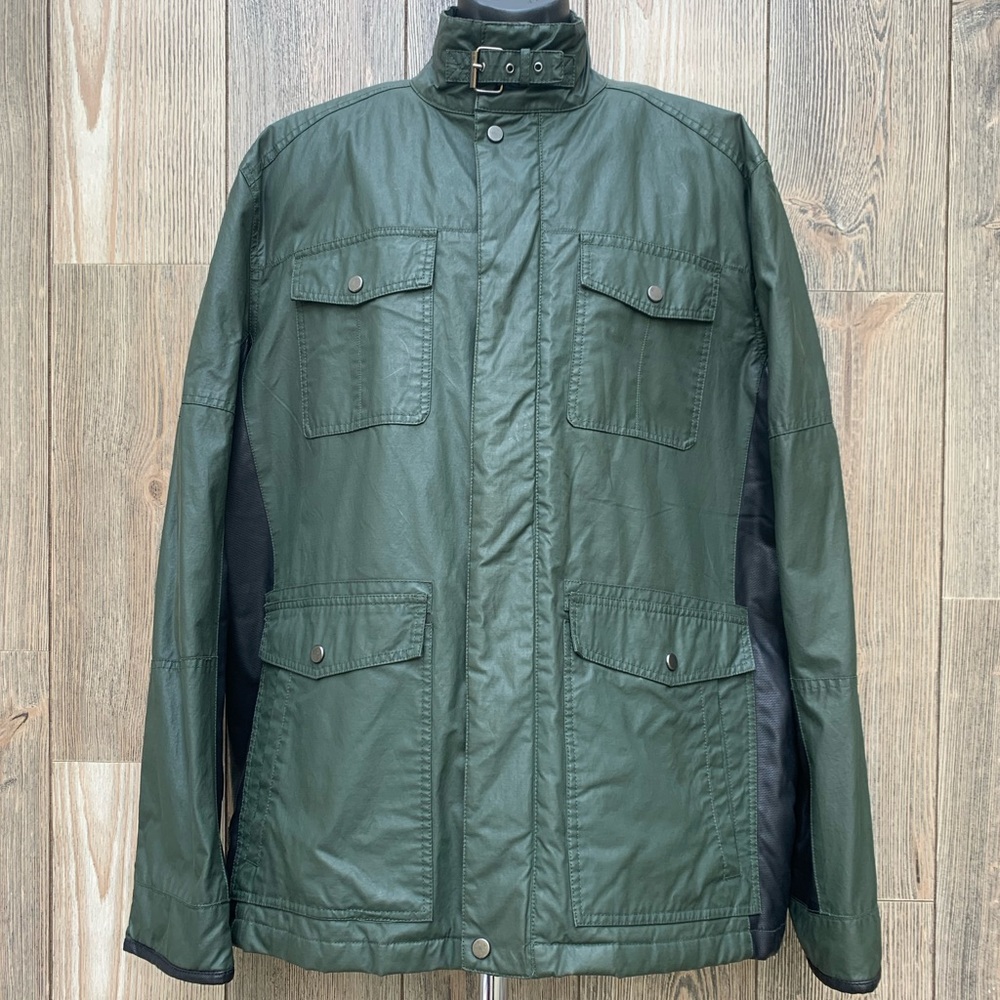 SOLD! Kenneth Cole NY Mock Neck Utility Jacket